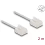 Sieťový kábel DeLOCK RJ45 Cat.6 2 m sivá