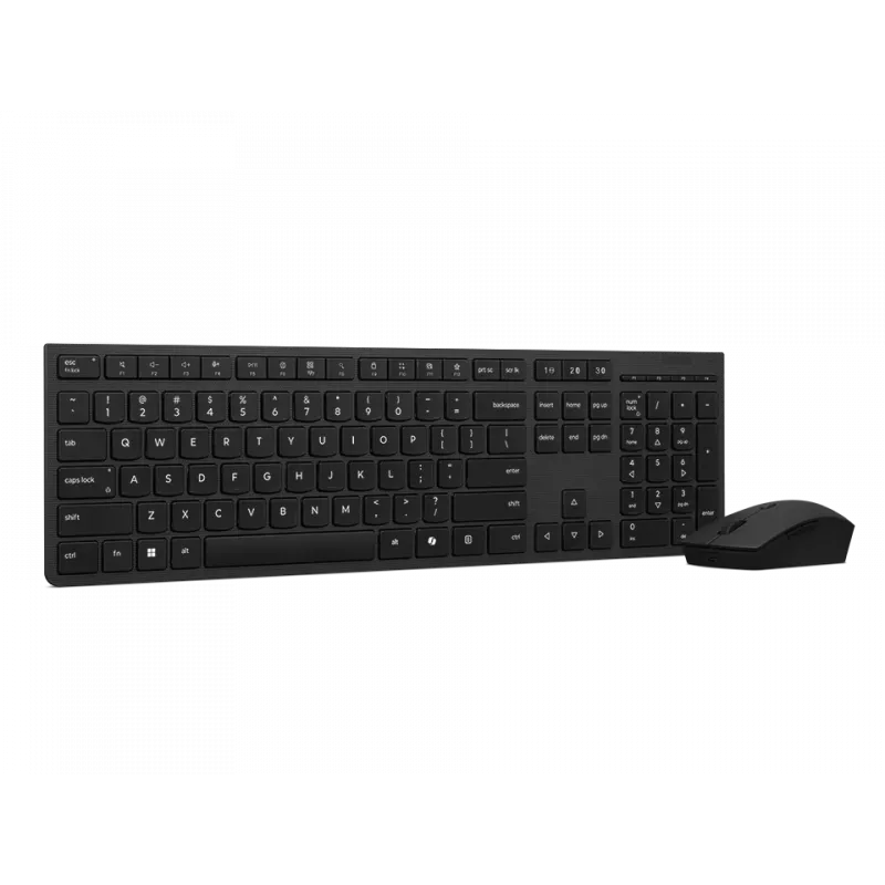 Bezdrôtová sada klávesnice a myši Lenovo 4X31R64354 Bluetooth sivá