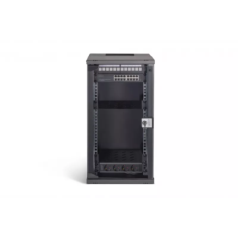 Nástenný rack Digitus DN-49105-SET 12U 60 kg IP20