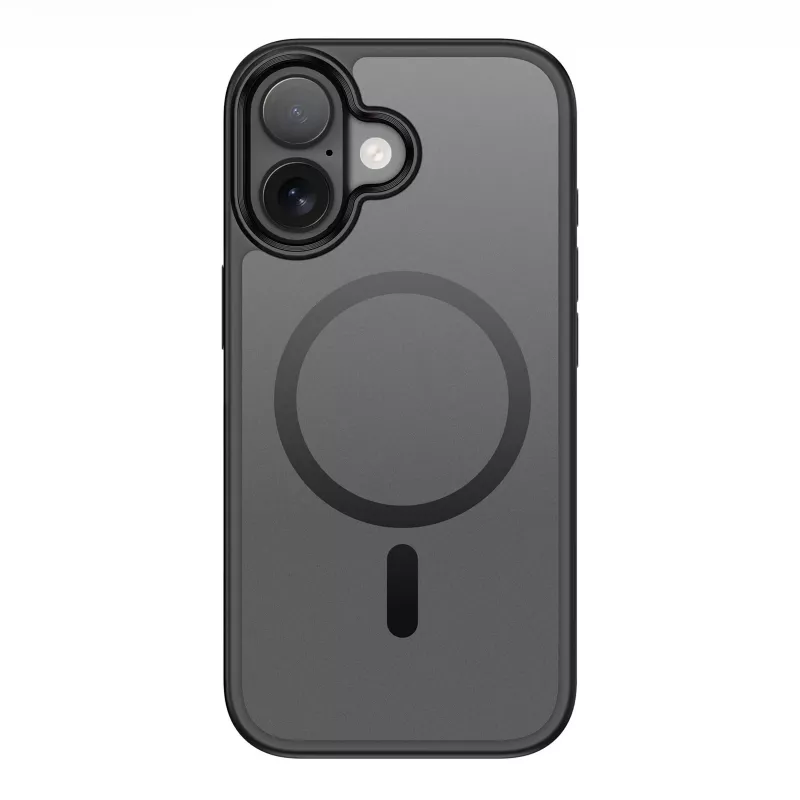 nevox StyleShell Invisio - iPhone 17 6.3 kompatibilné s MagSafe čierne (2542)