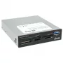 Čítačka kariet Akasa AK-ICR-27 USB 3.2 Gen 1 (3.1 Gen 1) interná čierna, sivá