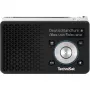TechniSat DigitRadio 1 A 0100/4997 digitálne rádio, DAB+/FM, RDS, 40 predvolieb staníc, výstražná funkcia ASA, čierne/strieborné