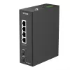D-Link 6-portový gigabitový priemyselný neupravovateľný switch s 2 x SFP portami