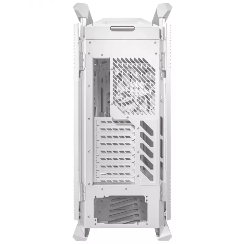 ASUS ROG GR701 Hyperion White, PC, biela, ATX, EATX, micro ATX, Mini-ITX, hliník, Multi, predný