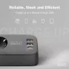 Predlžovacia zásuvka DIGITUS 3-násobná s 2×USB-A & 1×USB-C, 3 AC zásuvky Typ E/F, 1,5 m kábel, čierna