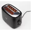 Hriankovač JATA TT631 2 plátky 750 W čierna nerez