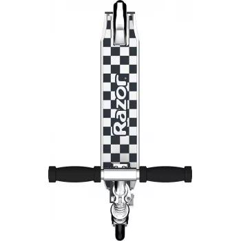 Kolobežka Razor Model A — ľahká skladacia kolobežka pre dospelých/teenagerov, hliník, nastaviteľná riadidlá, max. nosnosť 65 kg