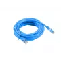 Sieťový kábel LANBERG PCF6-10CC-1000-B Cat6 F/UTP 10 m modrý, RJ-45 na RJ-45, 250 MHz, CCA