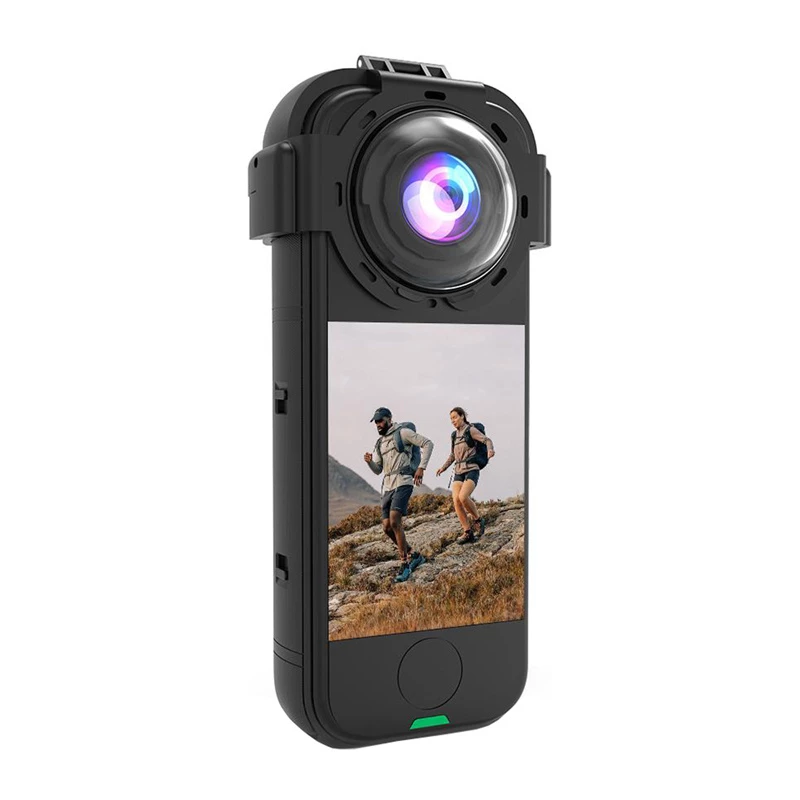 Ochranné puzdro objektívu s tvrdeným sklom Puluz pre Insta360 X4 Air