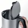 Severin WK 3409 Kanvica na vodu 1,7 l čierna - nehrdzavejúca oceľ 2200 W (WK 3409)