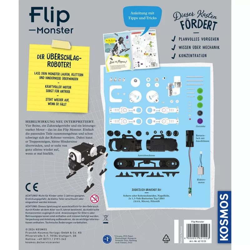 Flip Monster, experimentálna súprava
