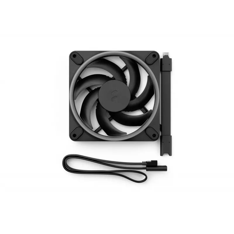 Fractal Design Momentum 12 RGB 120 mm ventilátor do skrinky, čierny