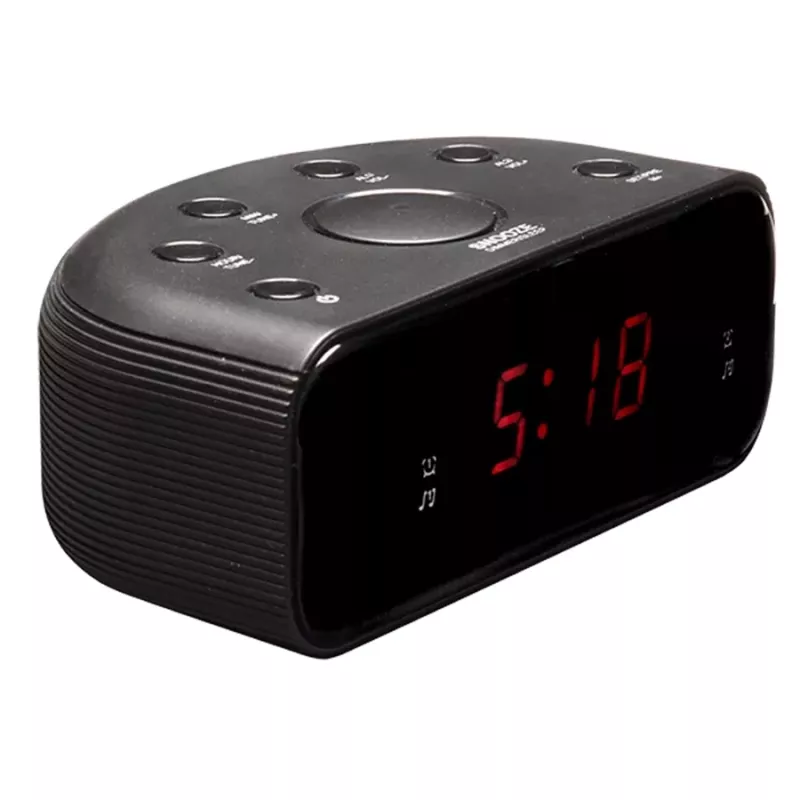 Denver CR-430 Analógové a digitálne FM rádio s LED displejom, čierne