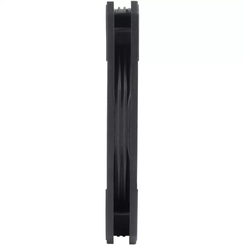 Skriňový ventilátor SILVERSTONE SST-AS120B 120 mm čierny priehľadný, 3-pin