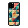 Puzdro na smartphone iKins pre iPhone 11 Pro – ochranné puzdro Mosaic čierna