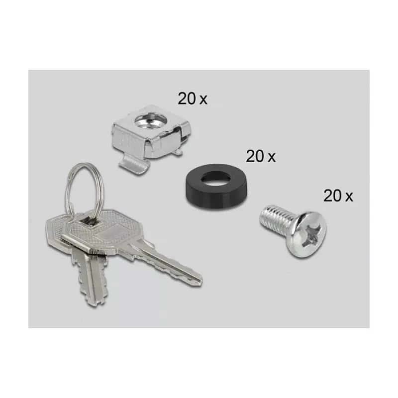 Nástenný rack DeLOCK 43379