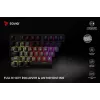 Savio Phenix SAVGK-RED herná klávesnica USB RF Wireless Bluetooth QWERTY