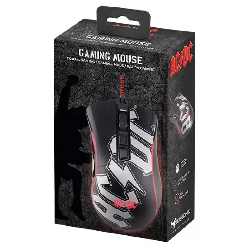 Subsonic Gaming myš AC/DC