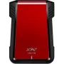 ADATA EX500 HDD/SSD puzdro čierna, červená 2,5