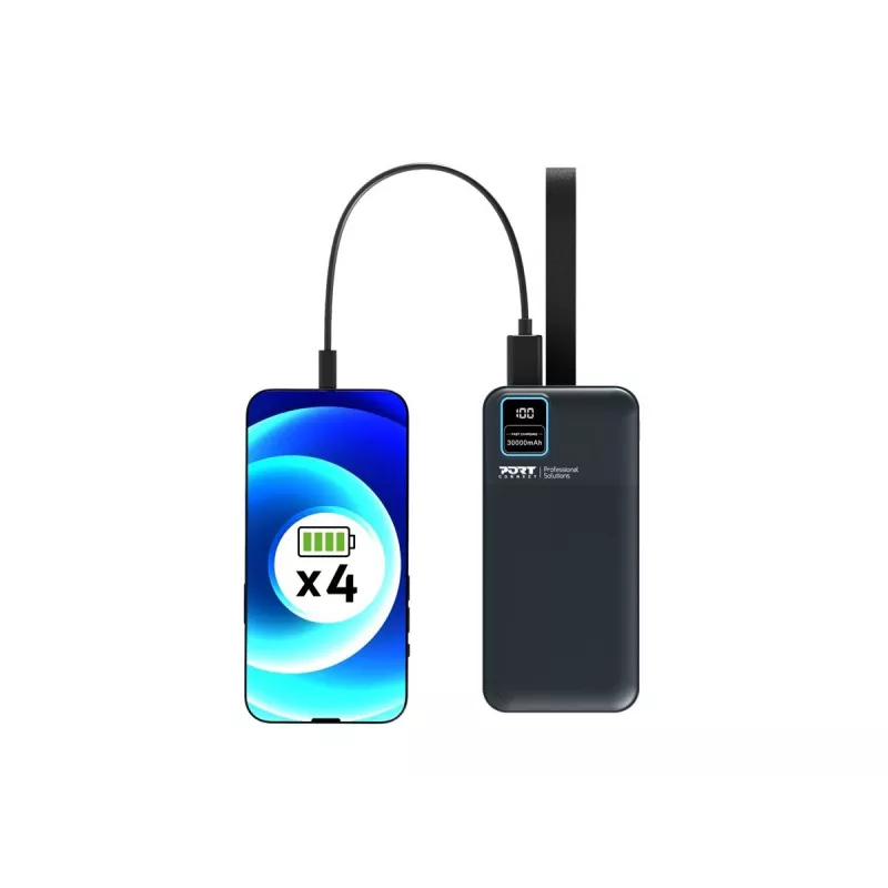 Prenosná nabíjačka Port Designs 907003 30000 mAh