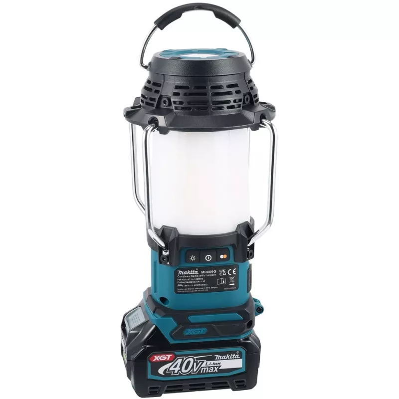 Makita Radio MR009GZ 12/14,4/18/40V s lampou