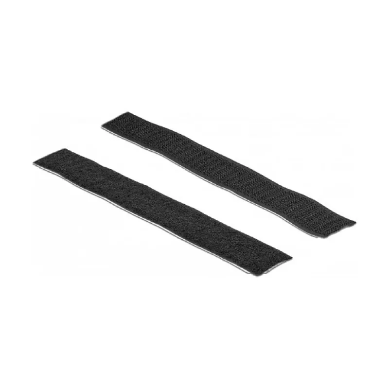 Suchý zips DeLOCK 19072 samolepiaci 5 m x 25 mm čierny