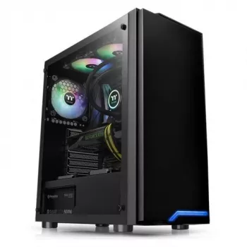 Thermaltake H100 TG MIDI Tower čierna