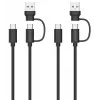 USB 3.2 Gen 1 (3.1 Gen 1) kábel Speedlink SL-460101-BK, 3 m, USB A/USB C na USB C, čierny