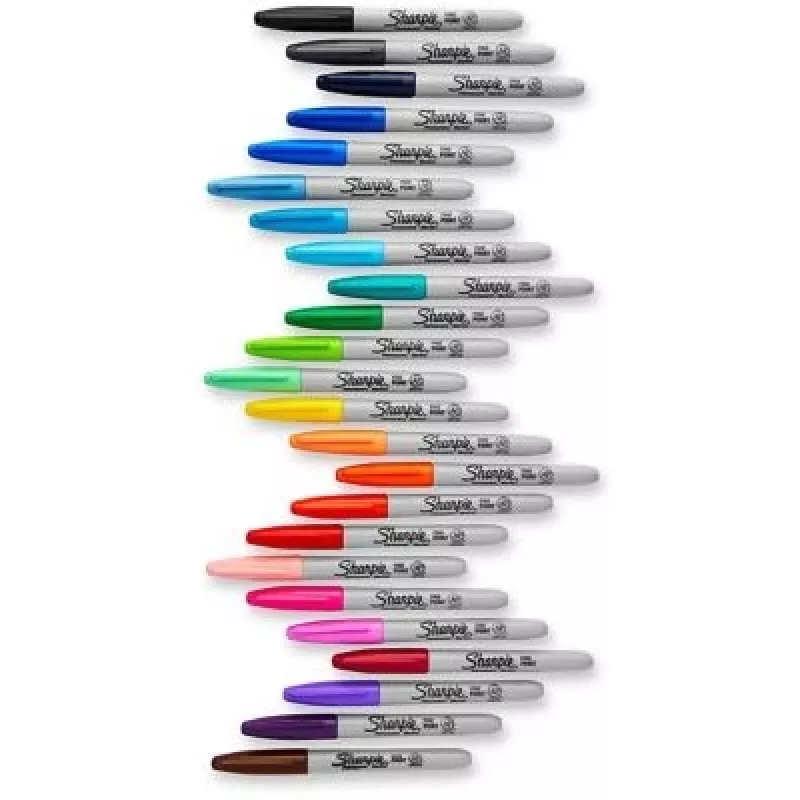 Jemný fix Sharpie 24 ks jemný hrot viacfarebný