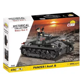 Stavebnica Cobi Panzer I Ausf. B – 654 dielov, detailný model stavebnice