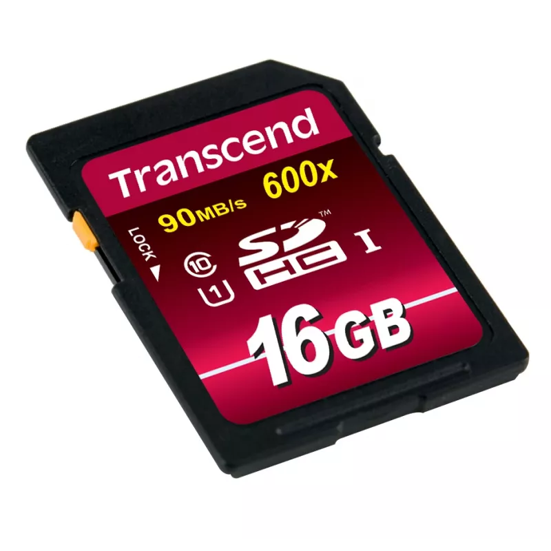 Flash pamäť Transcend 16GB SDHC Class 10 UHS-I 600x TS16GSDHC10U1