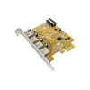 Sunix USB4300N rozhraňová karta PCIe 2.0 x1, 4x USB 3.0