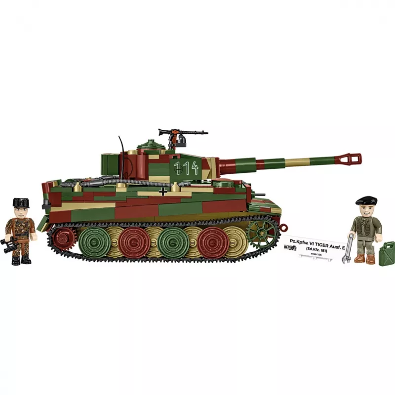 Stavebnica Pz.Kpfw. VI Tiger verzia E 870 dielov