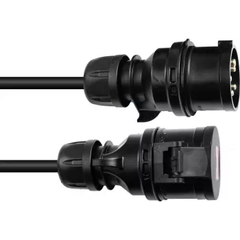 Predlžovací kábel PSSO 16 A CEE 5x2,5 mm² 10 m čierny edícia