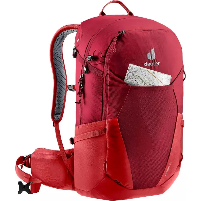 Deuter Futura 27 dámsky turistický batoh červený