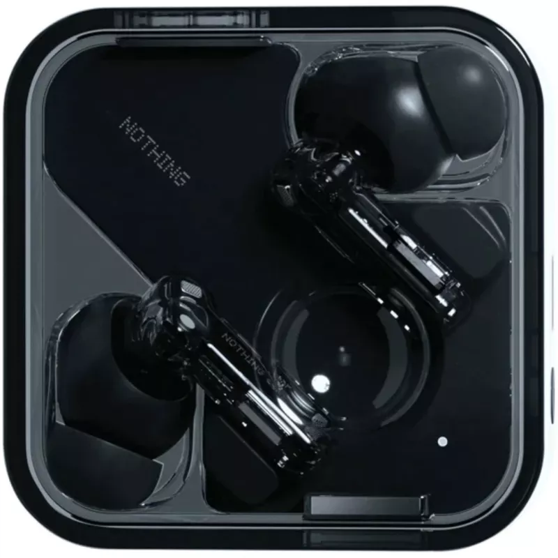 Nothing Ear slúchadlá True Wireless Stereo (TWS) in-ear hovory/hudba Bluetooth čierna - transparentná (A10600061)