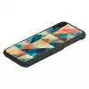 Puzdro na smartphone iKins pre iPhone XR — Mosaic čierna ochranné puzdro