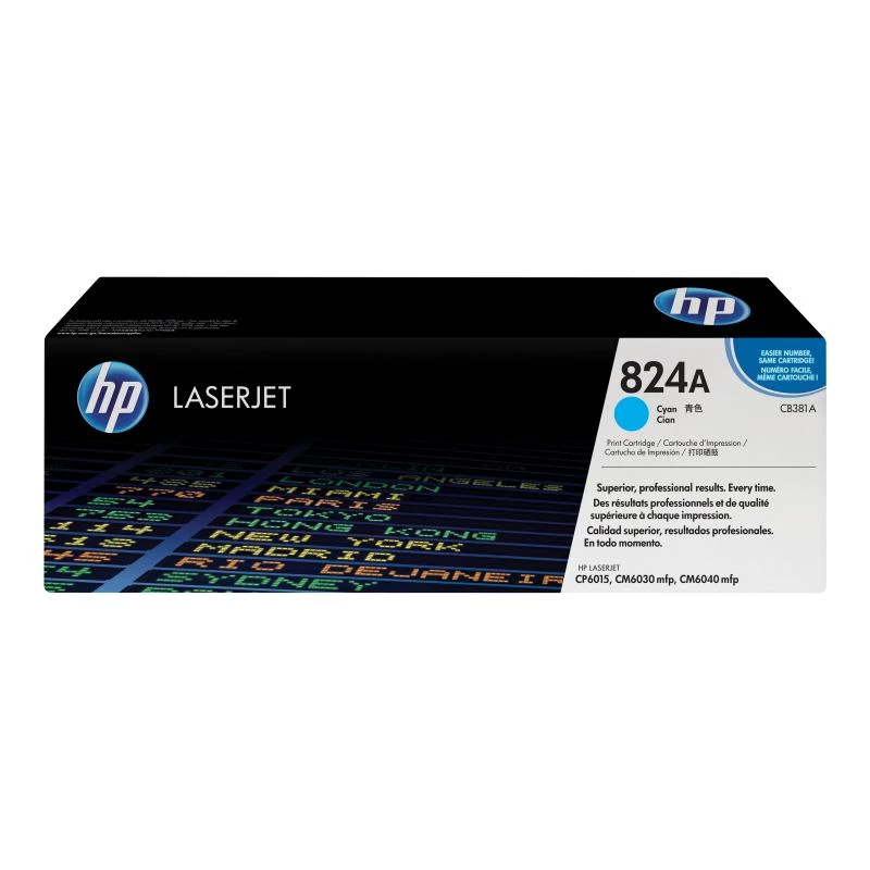 HP 824A azúrová originálna LaserJet tonerová kazeta, 21000 strán, azúrová, 1 ks