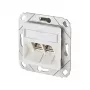 METZ CONNECT 130B12D21102-E - RJ-45 - 6a - -40 - 70 °C - biela - akrylonitril-butadién-styrén (ABS) - zinok - GHMT - CE