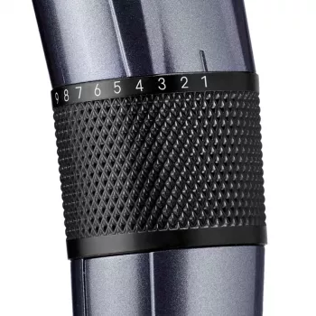 Strihač vlasov BABYLISS E976E — bezdrôtový nabíjateľný, 26 nastavení dĺžky, 0,5 mm–25 mm, 40 mm čepeľ, titánové/nožové čepele, 60 min výdrž
