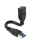 USB kábel DeLOCK 0,15 m 2xUSB3.0-A