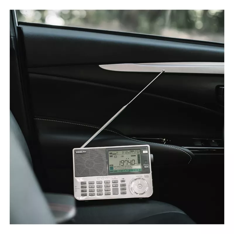 Prenosné rádio Sangean ATS-909 X2 — biela — AM FM SW digitálny tuner