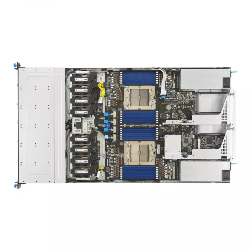 Rackový 1U desktop PC ASUS ExperCenter Pro ERA100A B6 — Intel Core i5, 8 GB DDR5, 4×2,5 inch pozície, 500 W napájací zdroj, 1×PCIe 5.0 x16, 3×RJ-45