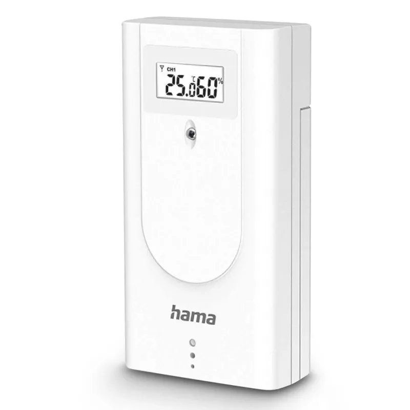 Hama 00222228 digitálna meteorologická stanica biela batéria