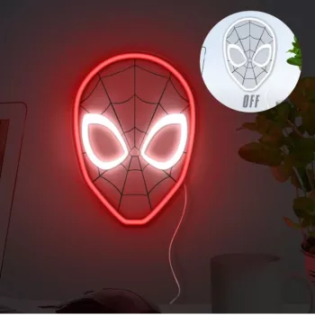Paladone Spiderman nástenné LED neónové svetlo