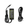 Napájací zdroj Green Cell AD76P 45W pre Lenovo notebooky, 20V 2,25A, AC-DC, 100–240V vstup, čierny