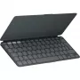 Logitech Keys-To-Go 2 klávesnica univerzálna Bluetooth AZERTY francúzska Graphite