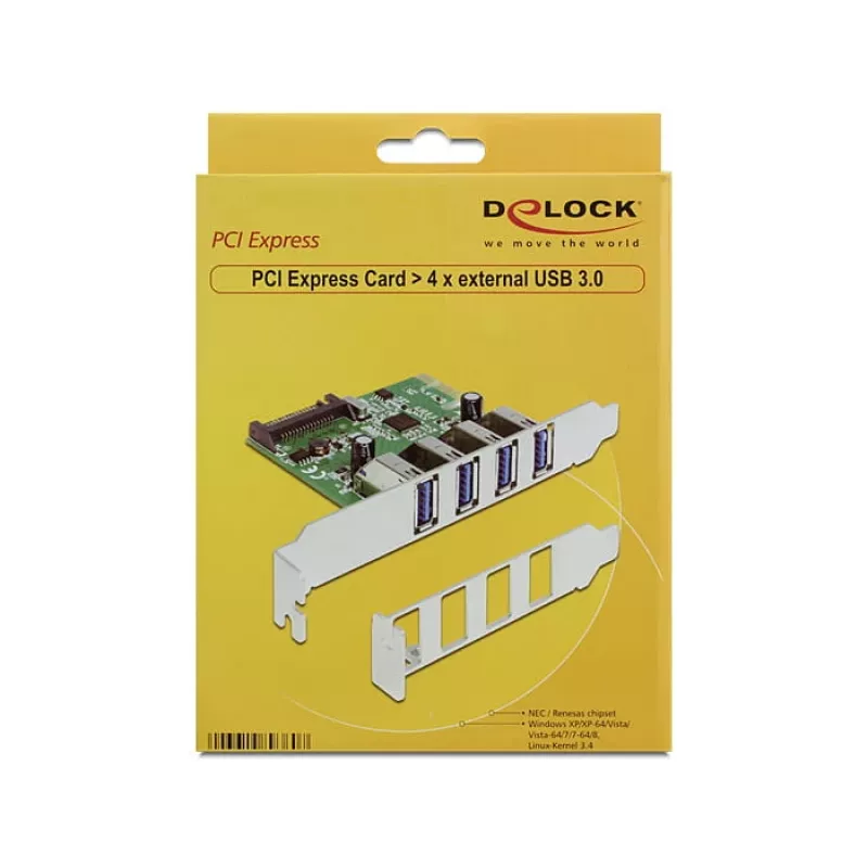Rozširujúca karta DeLOCK 89360 Interná USB 3.2 Gen 1