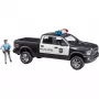 Policajné pickup vozidlo BRUDER RAM 2500 Police 02505 – model v mierke, hračka