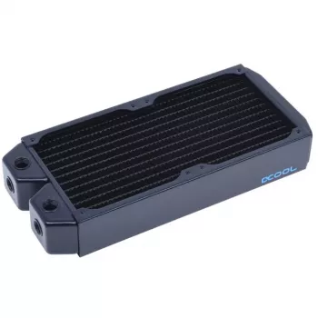 Alphacool NexXxoS XT45 Full Copper Radiator – 240mm, čierny